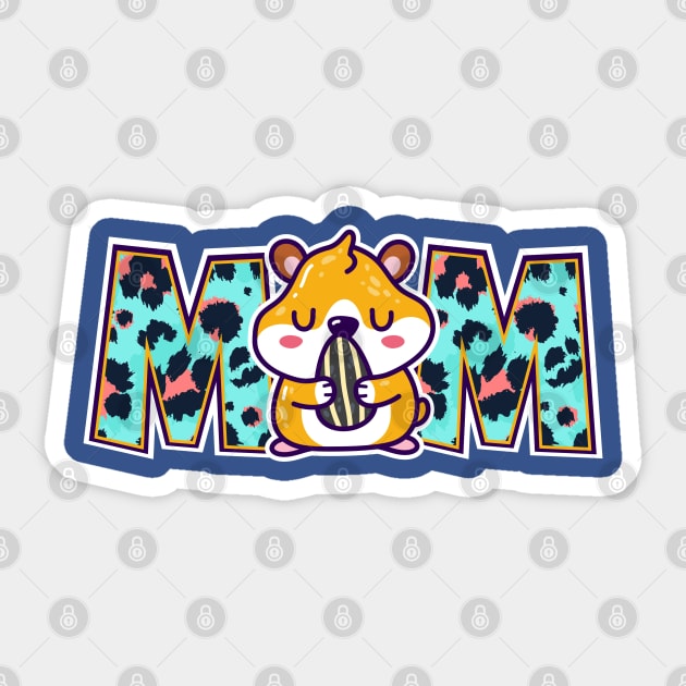 Hamster Mom Sticker by cacostadesign